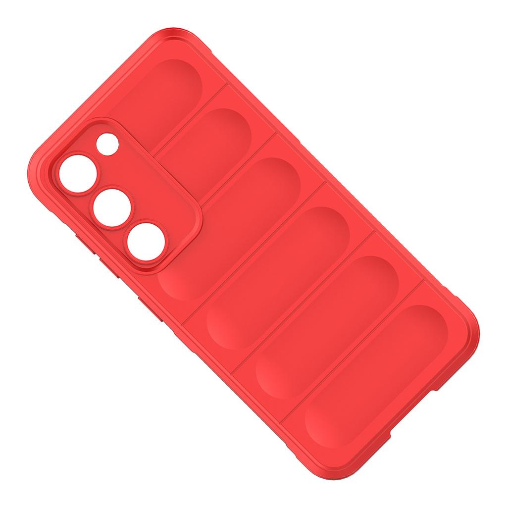 Durable FlexArmor Case for Samsung Galaxy S23+ - Red Protective Cover by Magic Shield