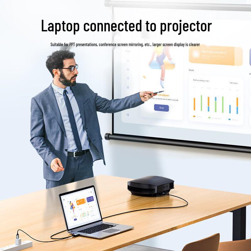 Кабель-конвертер 4K HDMI в DisplayPort