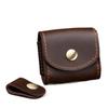 Mini Leather Data Cable Storage Box Waterproof Leather Wallet Portable Mini Coin Purse  Female