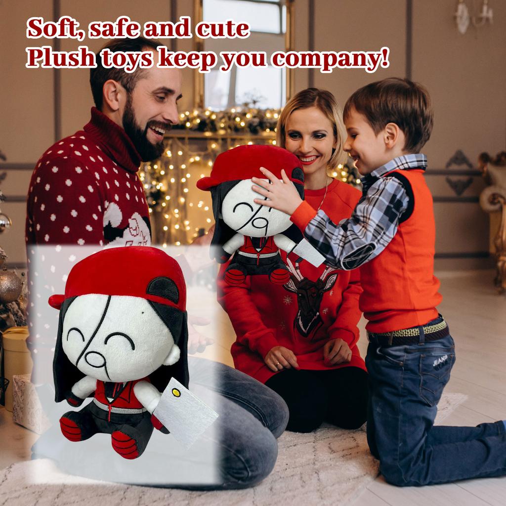 Plush Toy, Holiday Gift, Cute Doll, Plush Toy With Label