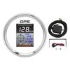 85mm Digital GPS Speedometer Knots MPH KMH LED Backlight Antifog IP67 Waterproof for 9 To 32V Boat