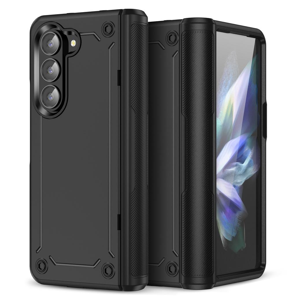 Роскошный защитный жесткий складной чехол для Samsung Galaxy Z Fold 6 Fold6 Fold5 Fold 5 5G Zfold6 противоударный чехол для телефонов, аксессуары