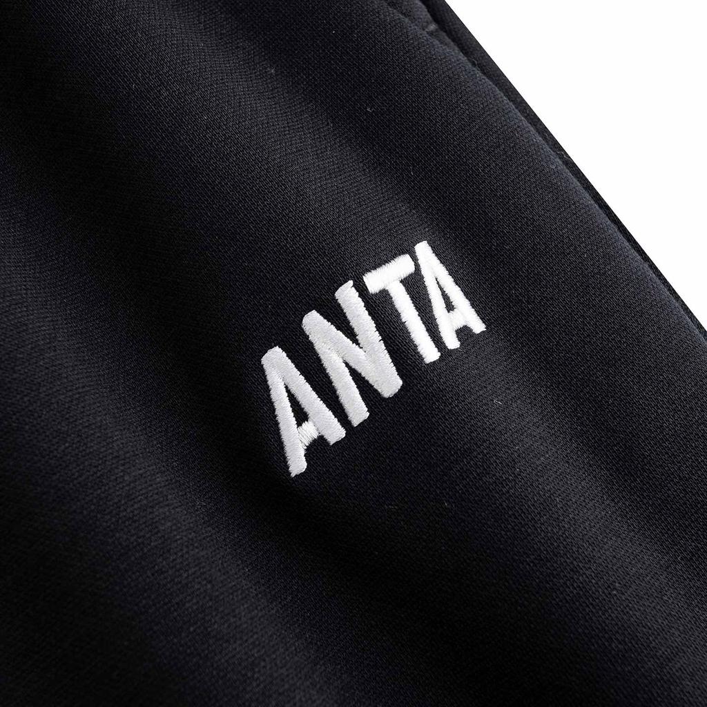 Anta Training Series Long Pants Spring Knitted Sports Pants Men Bottoms Basic-Black 952617304N-3