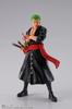 TAMASHII NATIONS ONE PIECE Roronoa Zoro Onigashima Invasion 150mm ABS PVC Painted Movable Figure S.H.Figuarts - - Approx. &