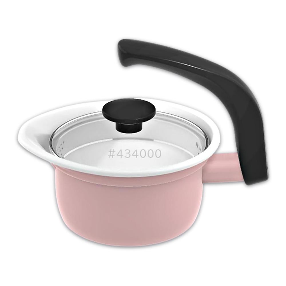 Enamel Multi Pot Fuji Horo Eena Pot 1.4 L EP-1.4L Kettle Teapot Saucepan Tempered Glass Lid