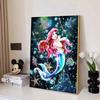 5D Diy Diamond Painting The Mermaid In The Water Full Drill Rhinestones Mosaic Embroidery Handmade Products Home Decor Gift