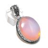 Ювелирный кулон из натурального розового опала 925 пробы из серебра 1,97 дюйма L3I75