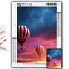 5D DIY Diamond Embroidery Hot Air Balloon Diamond Painting Mosaic Home Decoration