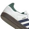 adidas Samba OG Core Size Men's Sneakers, Black/Cloud White/College Green, 10.5