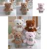 Plush Bear Keychain Plush Toy With Pp Cotton Filling For Girls And Kids