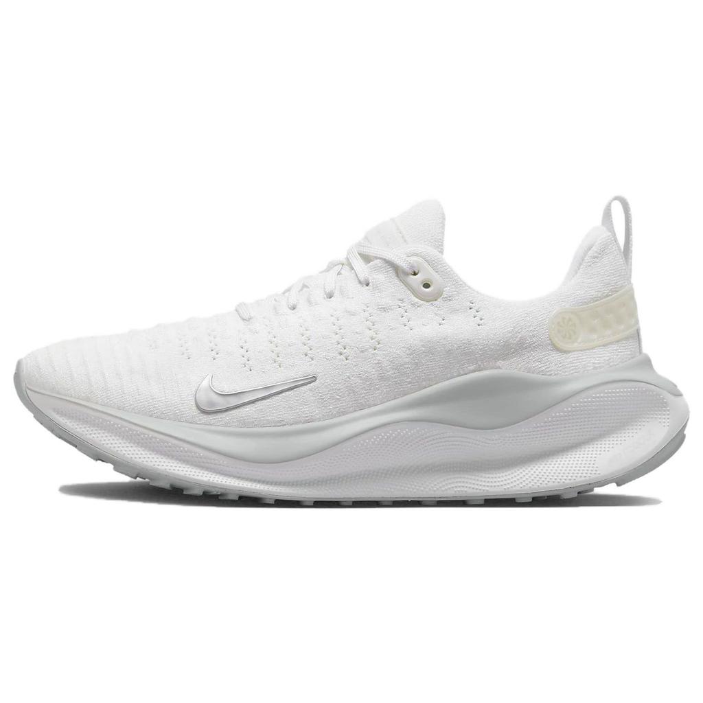 Nike ReactX Infinity Run 4 White Metallic Silver Women Sneakers Photon-Dust DR2670-102