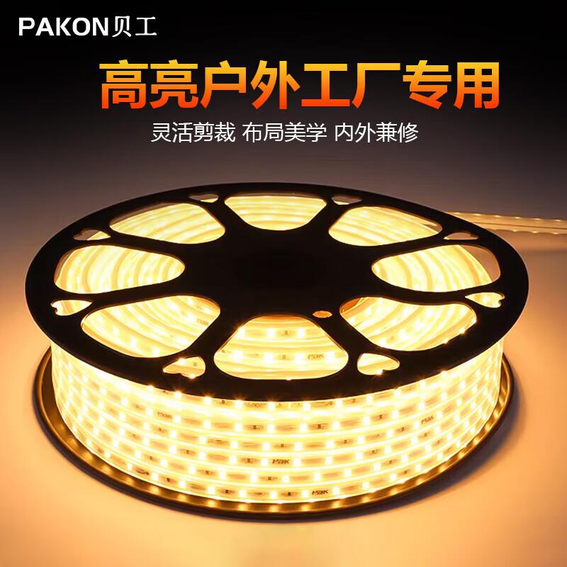 Beigong 220V 6W/m High Brightness LED Strip Light