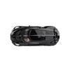 1/64 Scale Bugatti La Voiture Noire Diecast Model Car with Metal Chassis and Shock-Absorbing Design, Perfect for Collectible Model Decoration (Color: