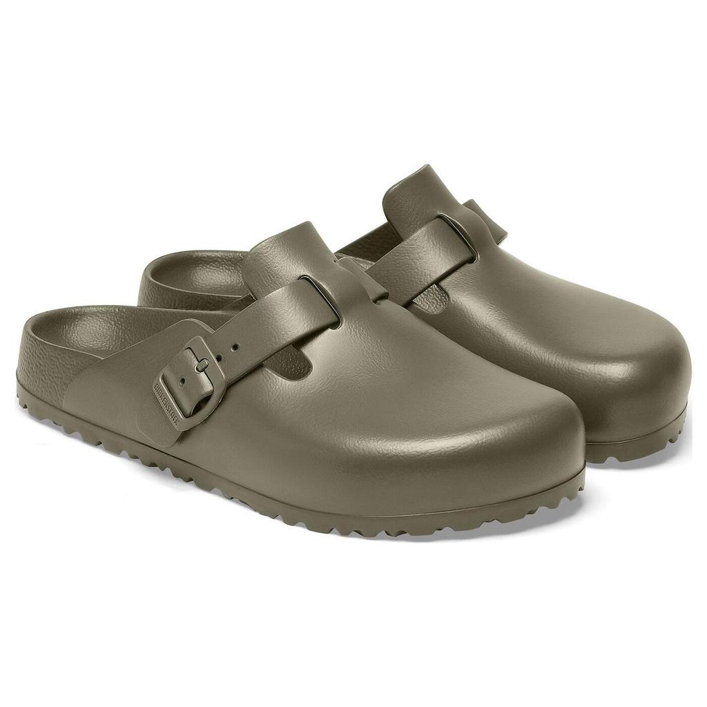 Birkenstock Boston Essentials Модная повседневная дышащая обувь ЭВА Клоги Унисекс Обувь Зеленый 1026215