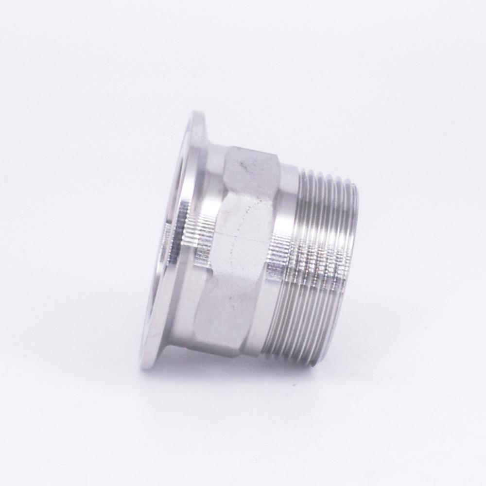 1/2" 3/4" 1" 1-1/4" 1-1/2" 2" BSPT Наружная резьба 1.5" 2" 2.5" Tri Clamp Шестигранная гайка Муфта-переходник Нержавеющая сталь SUS304 Санитарный соединитель Для домашнего пивоварения
