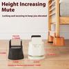 4Pcs Adjustable Chair Risers Furniture Heightening Foot Pads Bed Table Raiser Feet Leg Lift Furniture Raisers Enduring
