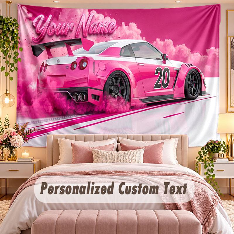 Other Similar Designs (95) Theme Wall Tapestry Customized With Name Text Personalized Hanging Tapestry For Bedroom Living Room Decor