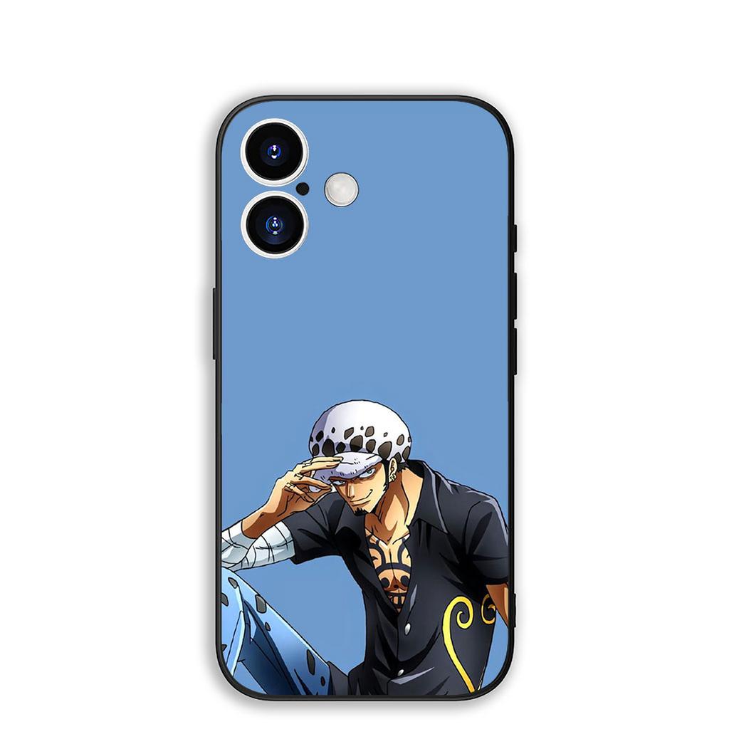 for Motorola Moto G86 G57 G67 G24 G15 G54 Power G13 G14 G34 G35 G45 G53 G55 G75 G72 Case One Pieces Trafalgar D Water Law Luffy