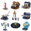 Children's 3D Aerospace Puzzle Globe: Handmade Educational Toy for Early Science Learning