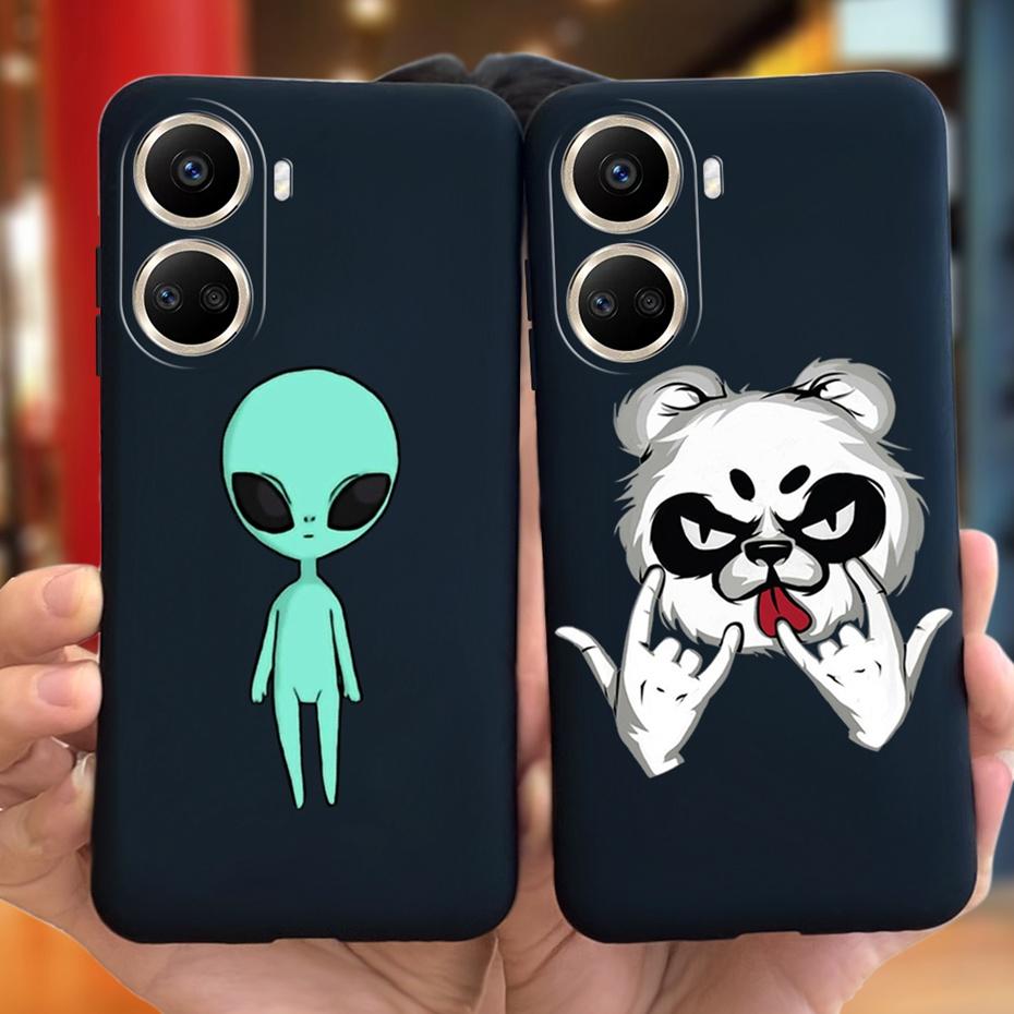 Милый силиконовый чехол для Huawei Nova 10 SE 2022 Модный цветочный чехол для телефона для девушки для Huawei Nova 10 Pro Nova10 10Pro Мягкая задняя крышка