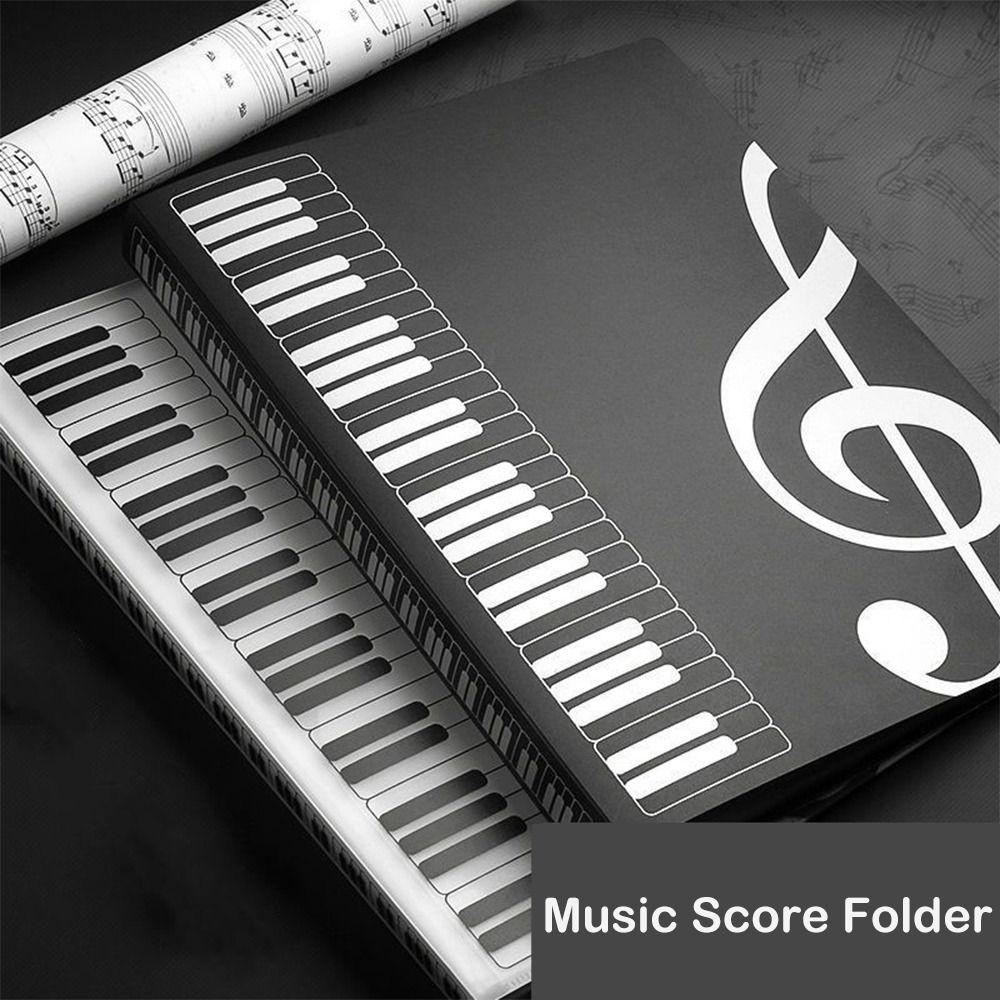 Органайзер для хранения партитур Органайзер для хранения документов Папка для музыкальных партитур Папка с бумажными листами для фортепиано