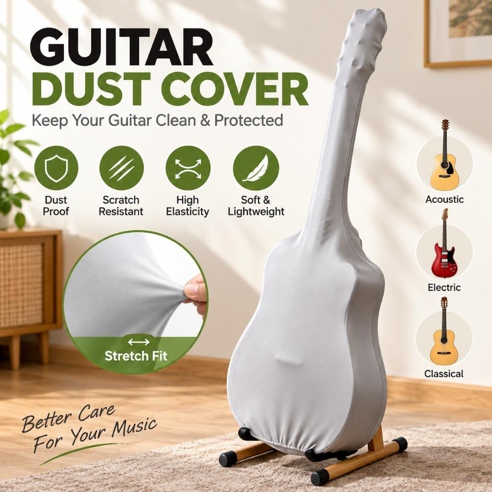 Waterproof Guitar Dust Cover 36-41Inch Instrument Protective Cover New Storage Case Home Use