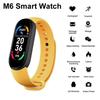 Умные часы M6 для мужчин и женщин, монитор физической активности, пульса и давления M6 Black -WGHY5321