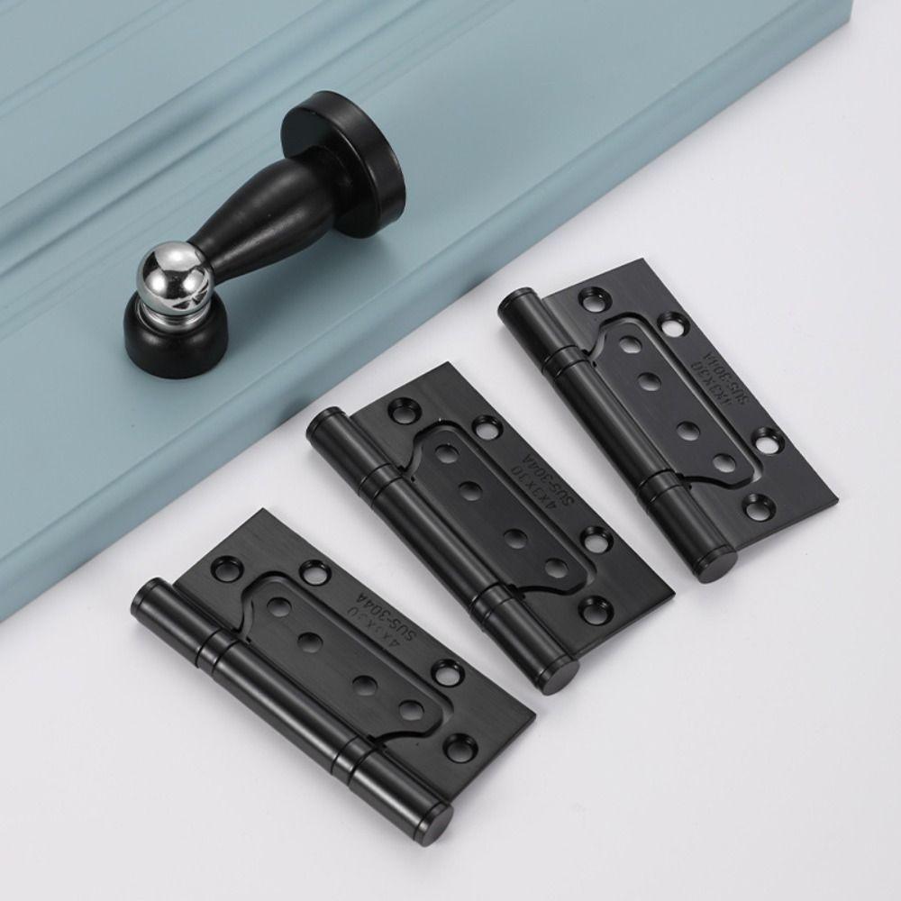 Small Stainless Steel Hinge 304 Stainless Steel Door Hardware New Flush Door Hinges  Wooden Door
