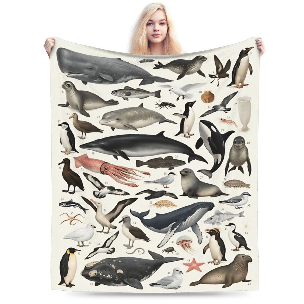 Retro Sardines Plush Blanket Girls Boys Flannel Throw Blanket For Couch Chair Sofa Super Soft Custom Quality Bedspread Gift