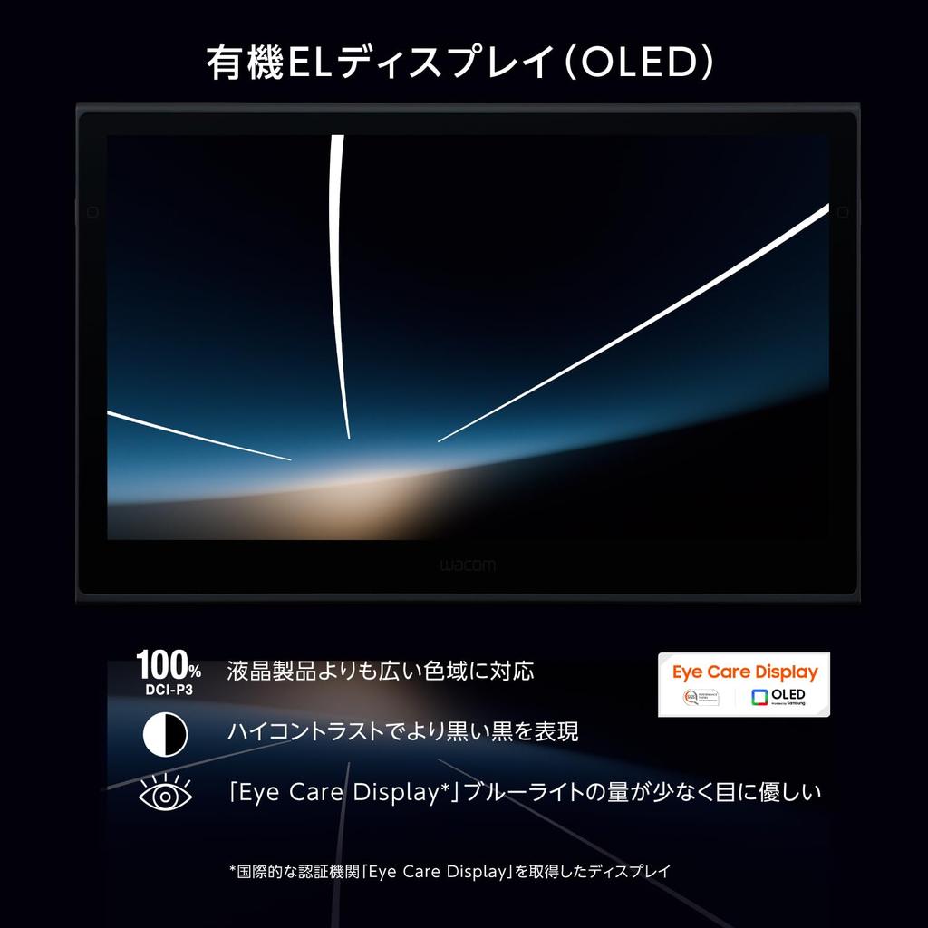Планшет Wacom Wacom Organic EL Pen Wacom Movink 13 Full HD 13,3 дюйма DTH135K0C