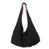 Designer Women Canvas Totes Handbags Large Capacity Women's Messenger Crossbody Bag Solid Color Shoulder Bags for Girls
