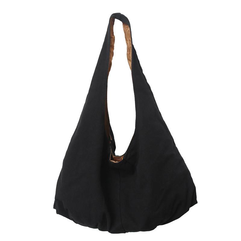 Designer Women Canvas Totes Handbags Large Capacity Women's Messenger Crossbody Bag Solid Color Shoulder Bags for Girls