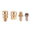Copper 1/4 High Pressure Washer Quick Coupling Water Gun Hydraulic Coupler