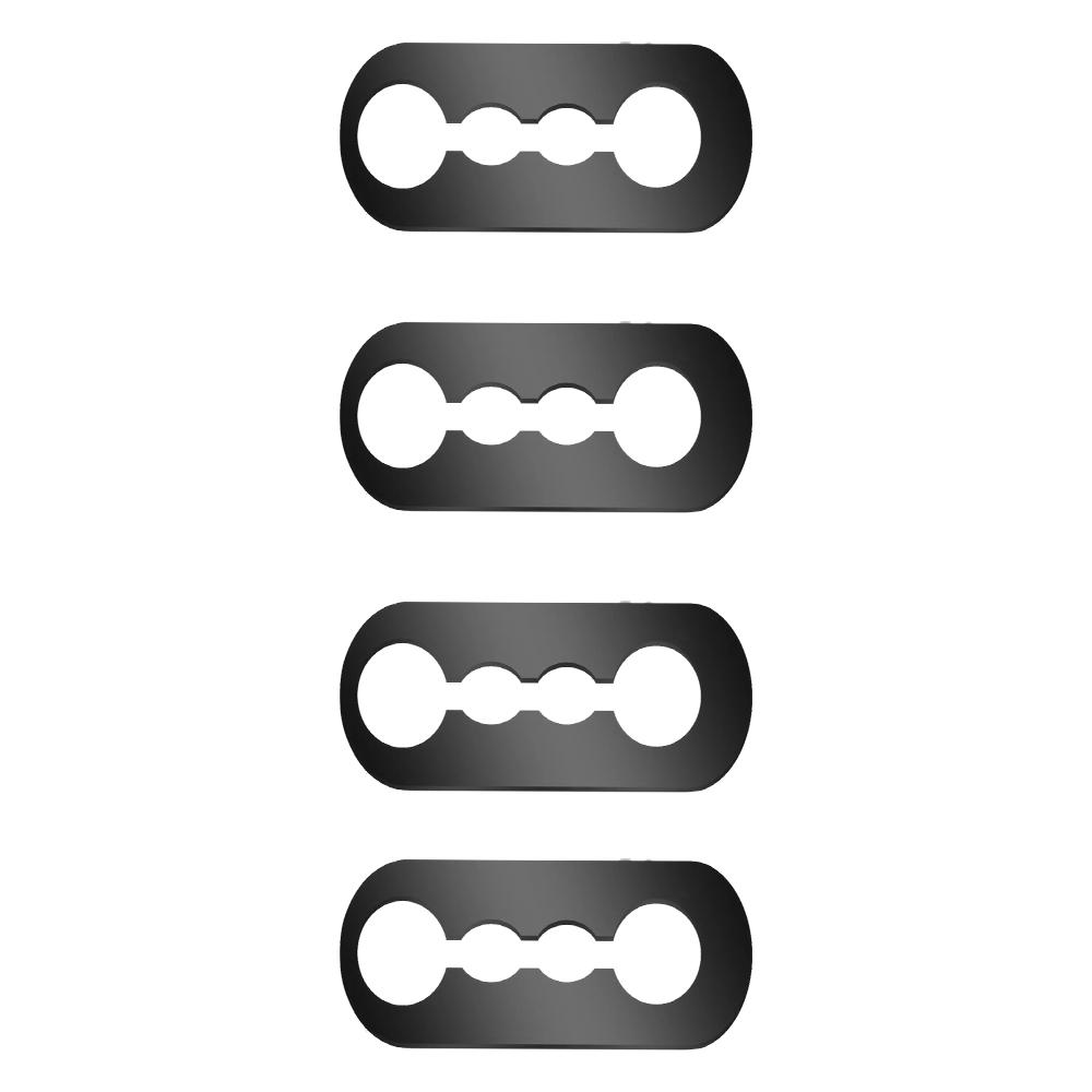 4X Car Door Lock Sound Deadener Damper Buffer For Renault Logan 2 / Sandero 2 2014 – 2022 Rattling Screaks Quiet Noise Deaf Seal