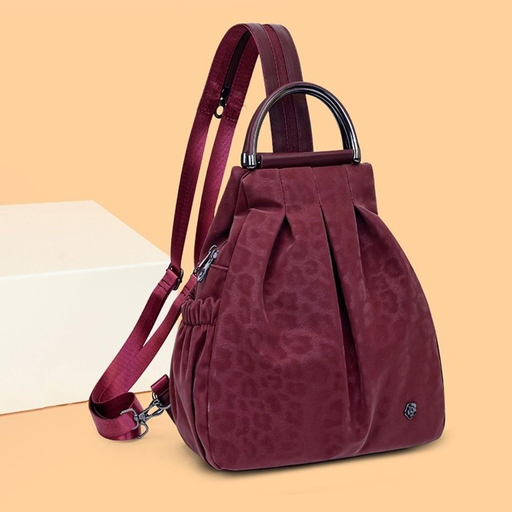 Large Capacity School Shoulder Bag Multi-pocket Travel Bag Fashion Three-way Backpack Shopping