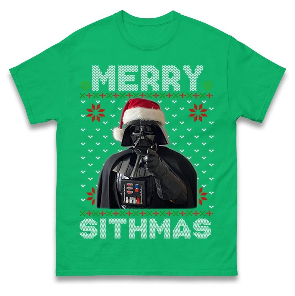 Darth Vader Merry Sithmas Christmas T Shirtfunny Star Wars Ugly Xmas Tee Unisex