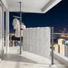 Telescopic Floor-to-Ceiling Clothes Drying Rack - No-Punch, Free-Standing