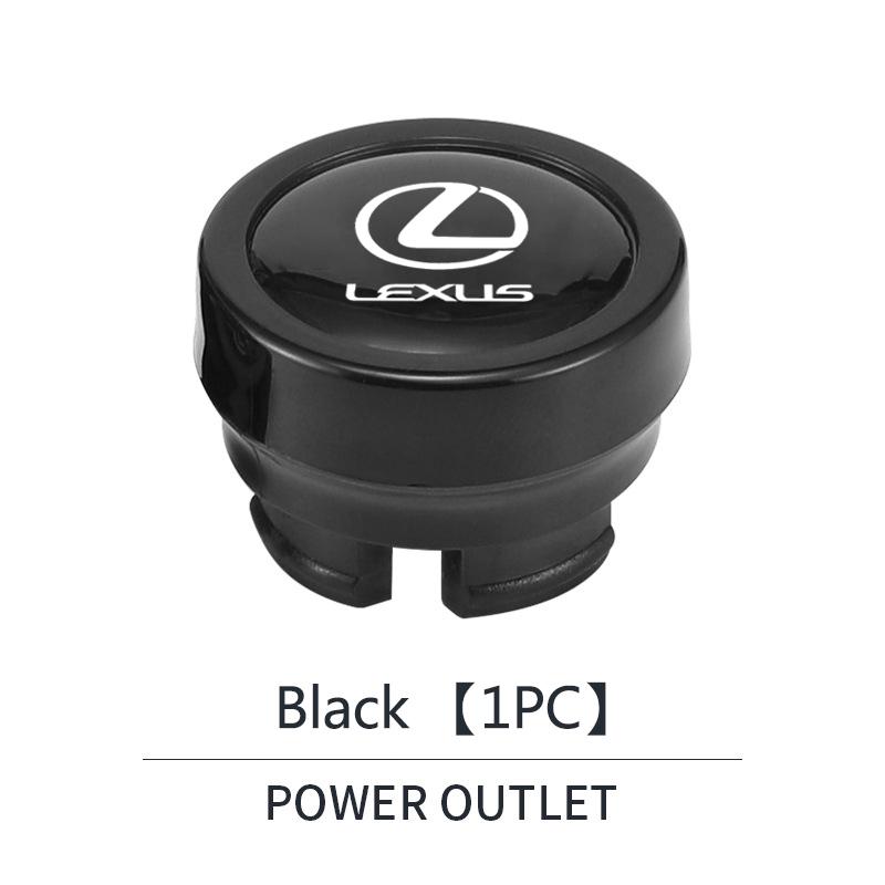 Car Cigarette Lighter Cover Button Protective Anti Dust Cap For Lexus IS250 Ct200h LS430 LX570 NX300h IS300h RX330 ES300h UX250h AEJ1