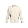 Under Armour Unstoppable Solid Color Logo Hooded Zip Jacket Men Jackets Summit-White 1370494-110