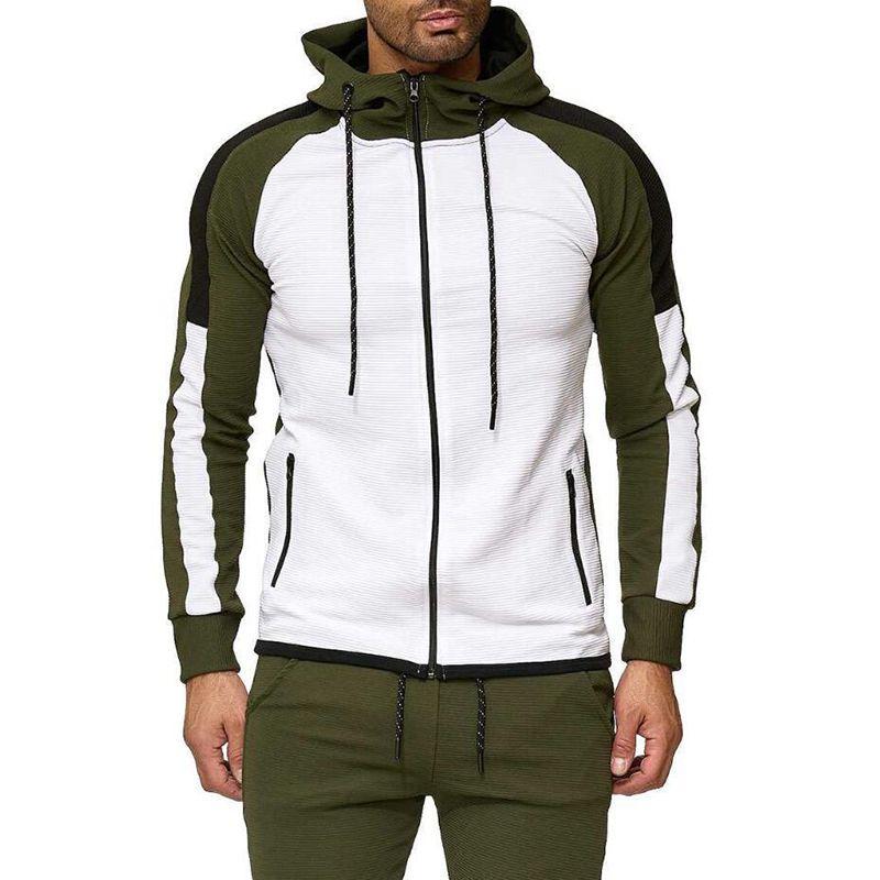Мужской спортивный костюм для бега, худи, куртка, брюки, штаны, спортивный костюм
