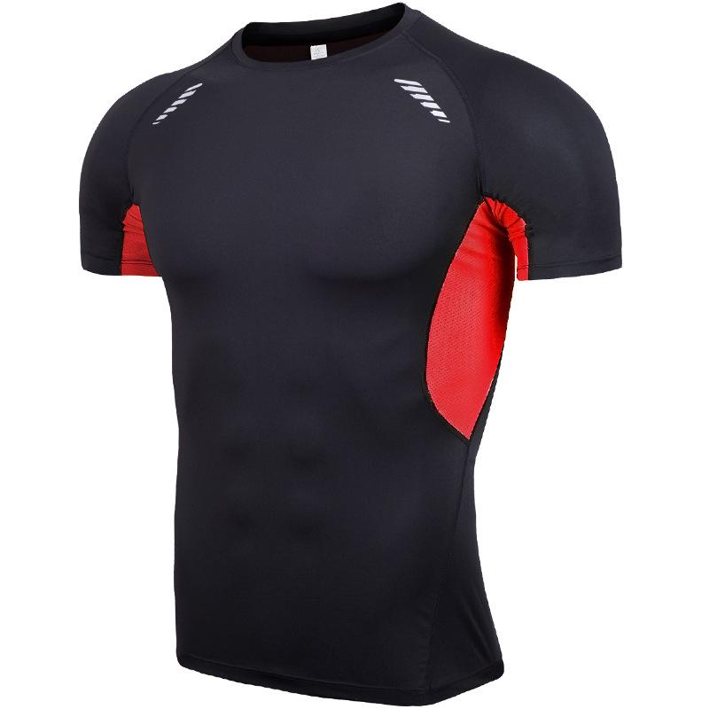 Мужская футболка большого размера быстросохнущая: Спортивная одежда с коротким рукавом 5X-6X для лета