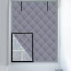 Insulated Window Covers 3-Layer Design High-Density Oxford Cloth Roll-Up Straps Winter Thermal