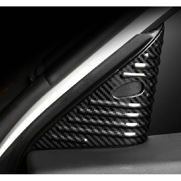 Для Nissan Teana Altima 19-2020 Декоративная накладка на стойку A с рисунком под карбон для динамика