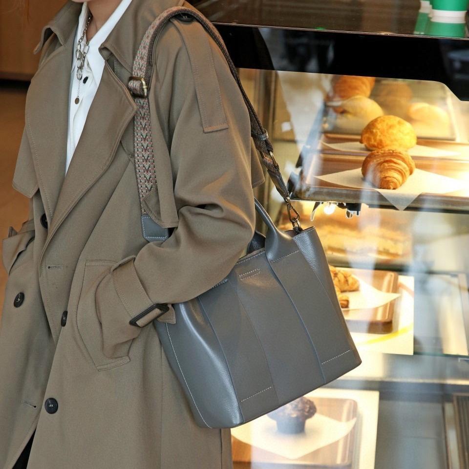 Винтажная кожаная сумка через плечо, женская сумка, большая вместимость, сумка из коровьей кожи