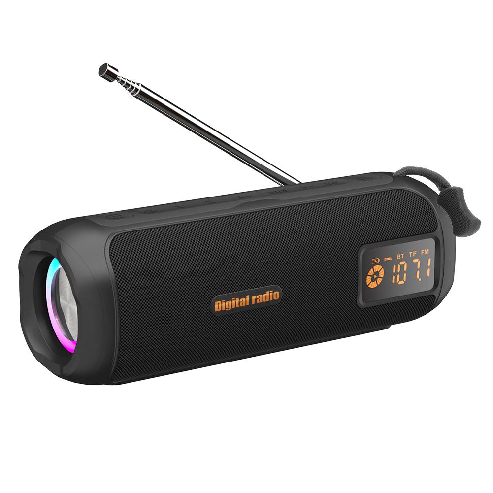 Беспроводной BT Динамик AM FM Радио Поддержка TF Карты Перезаряжаемое Радио для Помещения Улицы
