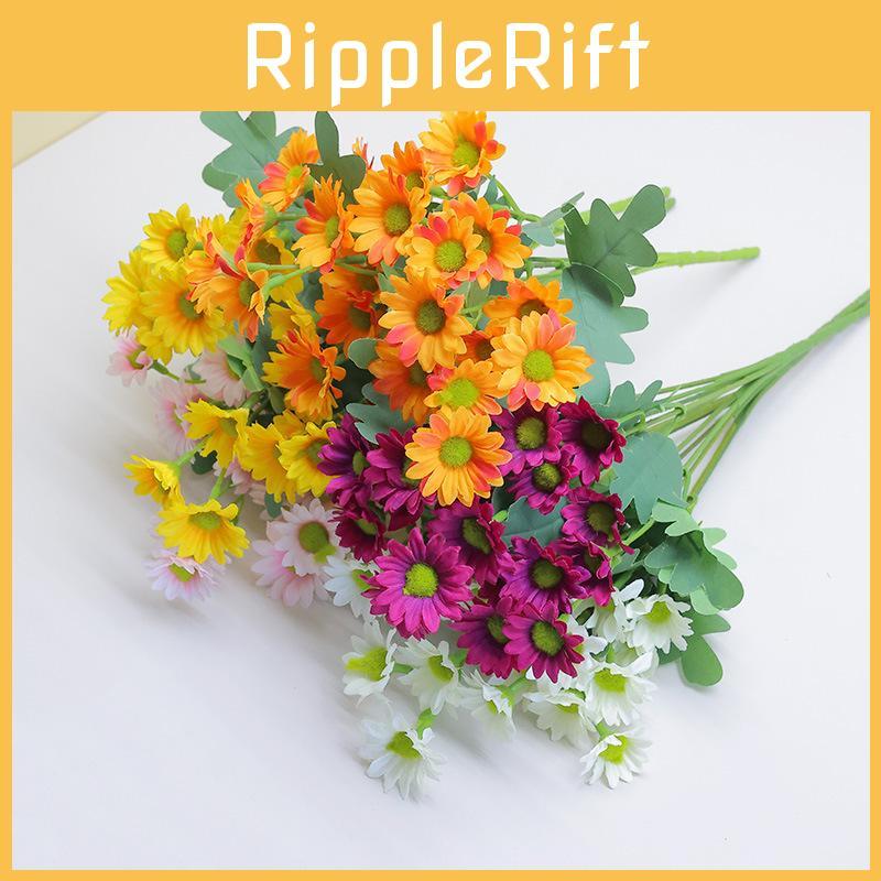 Miniature Faux Chamomile Flower Arrangement For Wedding Centerpieces Photo Shoots Home Decor