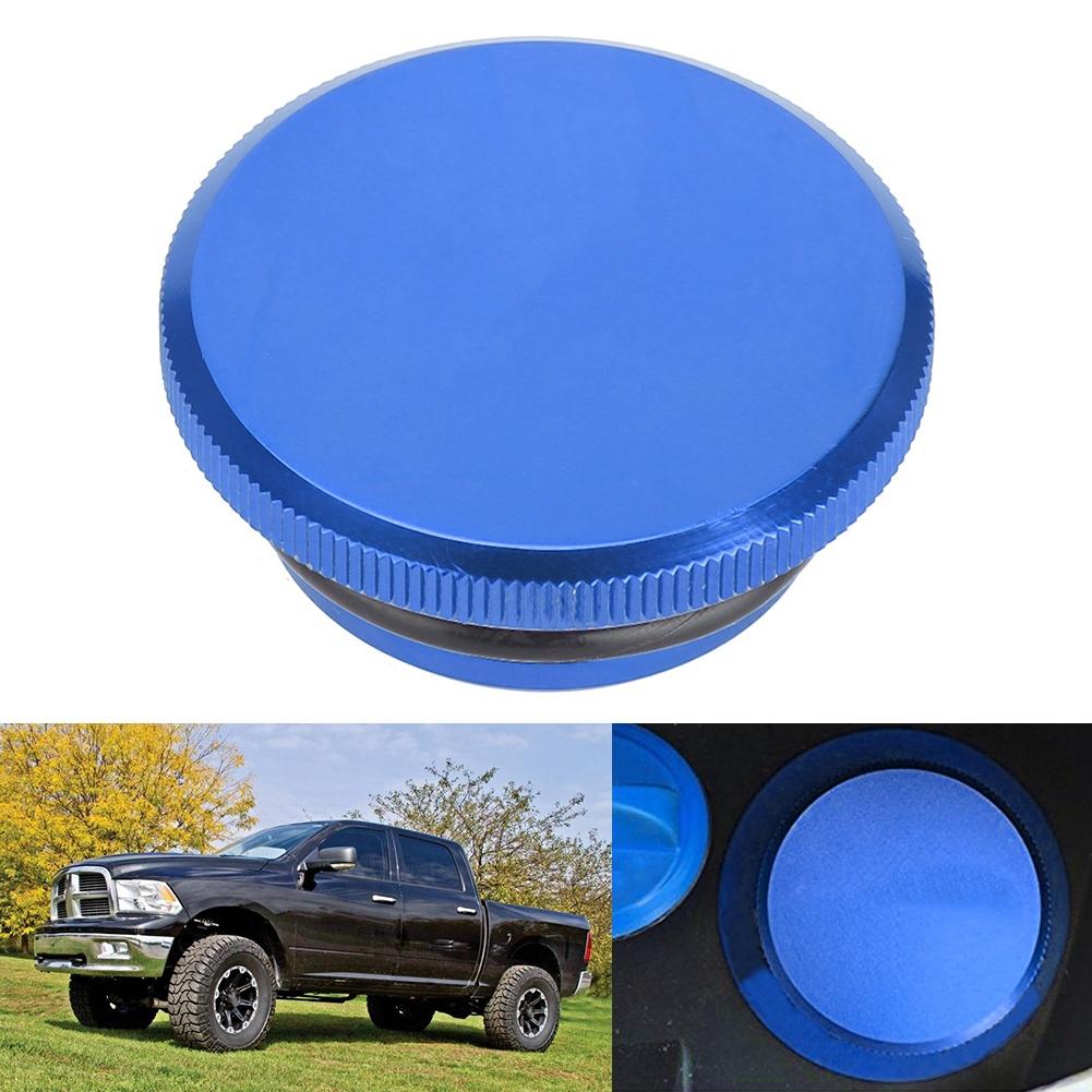 Крышка лючка бензобака из алюминиевого сплава для Dodge Ram 1500 2500 3500 2013 2017 (синий)