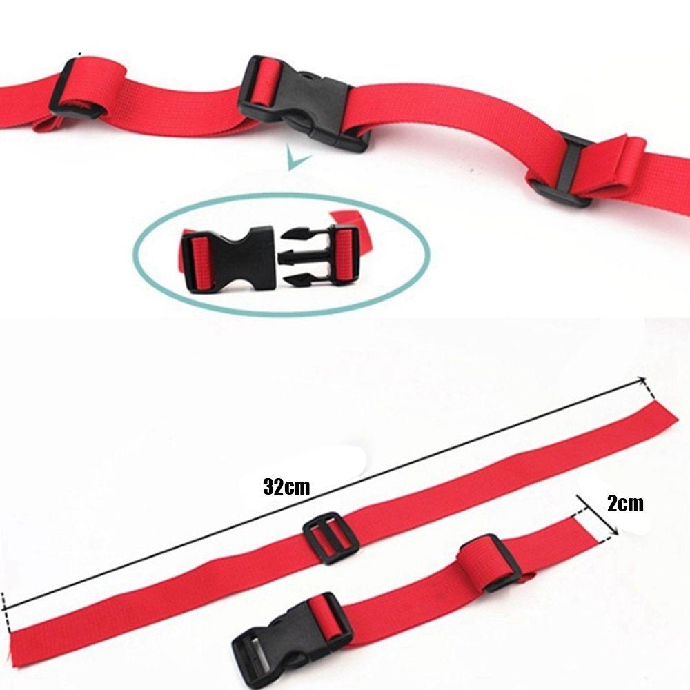 Buckle Adjustable Bag Parts Accessories Fixed Belt Straps Non-slip Buckles Nylon Sternum Strap
