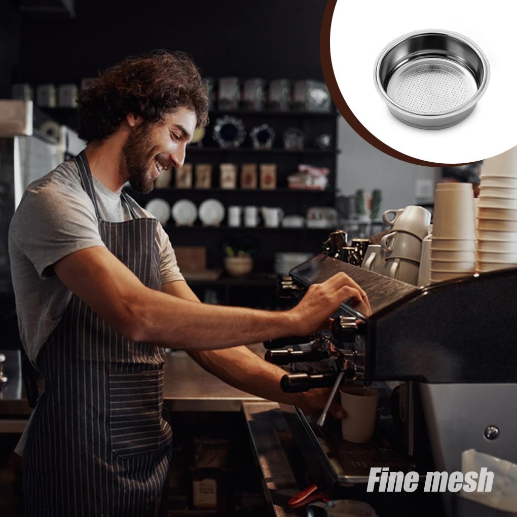Нержавеющая сталь кофемашина порошок чашка домашний бар пористый фильтр кофейный фильтр корзина универсальные детали аксессуары