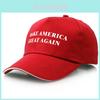 Америка Снова Великая Кепка Мага Дональд Трамп Республиканская Регулируемая Красная Кепка